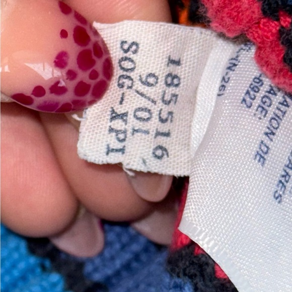 Vintage 00’s Tommy Hilfiger Turtleneck Sweater
Womens Rainbow Striped Ribbed L - Picture 12 of 12